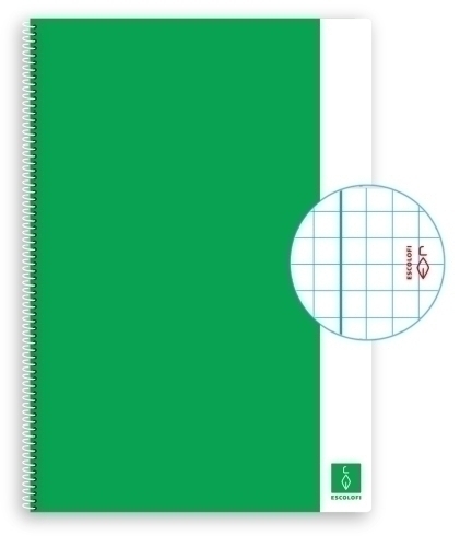 ESCOLOFI - BLOCK BASIC A4 80h CD.4 80g C/M (Ref.800400121)