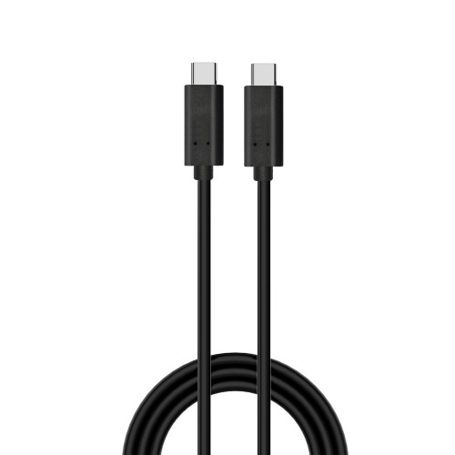 EWENT - cable USB 1 m USB 3.2 Gen 2 (3.1 Gen 2) USB C Negro (Ref.EC1045)