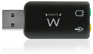 EWENT - tarjeta de audio 5.1 canales USB (Ref.EW3751)