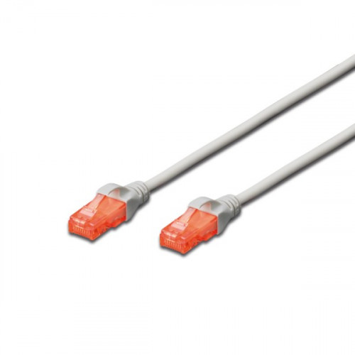 EWENT - EW-6U-030 cable de red Gris 3 m Cat6 U/UTP (UTP) (Ref.IM1018)
