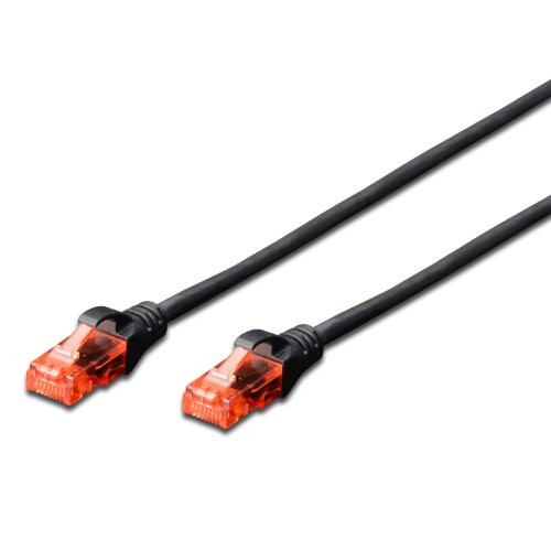 EWENT - EW-6U-030 cable de red Negro 3 m Cat6 U/UTP (UTP) (Ref.IM1020)