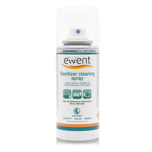 EWENT - SPRAY DESINFECTANTE PARA MOVILES, MASCARILLAS, SUPERFICIES, ETC. 400ml (Ref.EW5676)