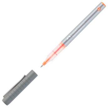 FABER CASTELL - BOLÍGRAFO ROLLER FREE INK 0,7MM NARANJA -12U- (Ref.348115)