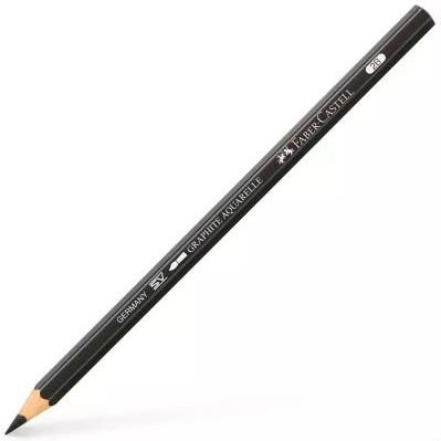 FABER CASTELL - LÁPIZ DE GRAFITO 2B ACUARELABLE -6U- (Ref.117802)