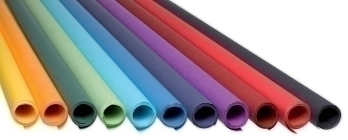 FABRISA - PAPEL de EMBALAR KRAFT ROLLO 1x10 VERDE FUERTE (Ref.18297)