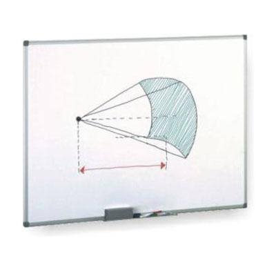 FAIBO - PIZARRA BLANCA MELAMINADA MARCO DE ALUMINIO CON CAJETÍN 122X244CM (Ref.11M-6)