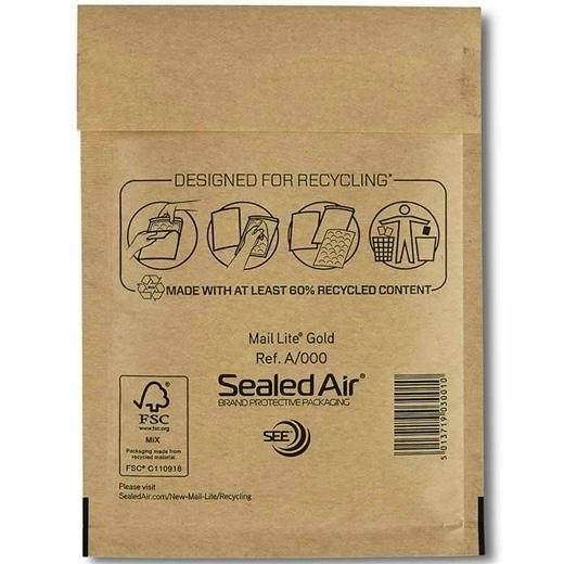 FELLOWES - BOLSA DE BURBUJAS BANKER BOX Nº16 ACOLCHADA 220X340MM KRAFT -PACK DE 10- (Ref.7375601)
