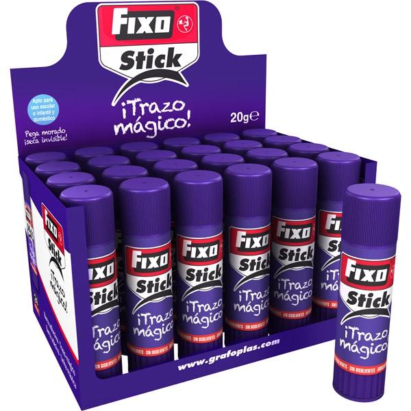 FIXO - PEGAMENTO EN BARRA STICK &quot;TRAZO MÁGICO&quot; 20GR CAJA -24U- (Ref.20535)