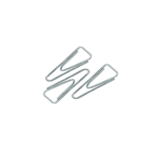 FOROFIS - CLIP Nº2 TRIANG. NIQUEL. C/100 (Ref.91358)