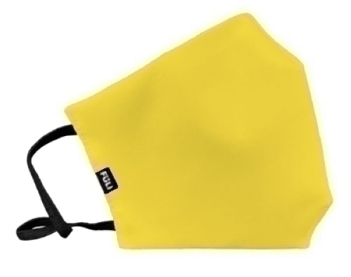 FULI - MASCARILLA DE PROTECCION REUTILIZABLE MEDIANA TALLA M COLORS AMARILLO (Ref.102COYEM)