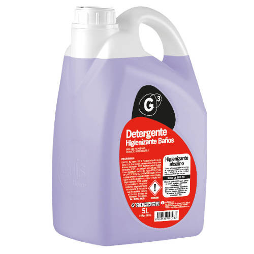 G3 - DETERGENTE HIGIENIZANTE BAÑOS 5 LITROS (Ref.LI192)