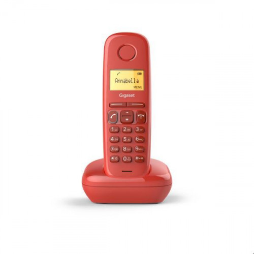 GIGASET - A170 Teléfono DECT Rojo (Ref.S30852-H2802-D206)