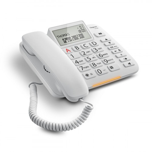 GIGASET - DL380 Teléfono analógico Blanco Identificador de llamadas (Ref.S30350-S217-R102)