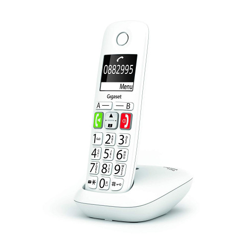 GIGASET - E290 Teléfono DECT/analógico Identificador de llamadas Blanco (Ref.S30852-H2901-D202)