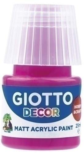 GIOTTO - PINTURA ACRILICA 25 ml (bote) MAGENTA (Ref.F538110)