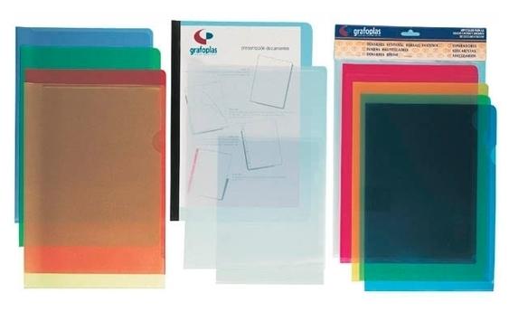 GRAFOPLÁS - DOSSIER UÑERO A4 POLIPROPILENO AMARILLO BOLSA -10U- (Ref.5281160)