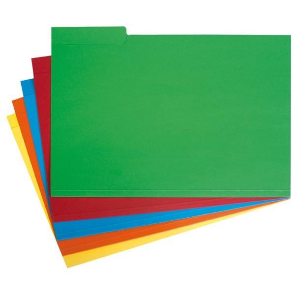 GRAFOPLÁS - SUBCARPETA CON PESTAÑA LATERAL FOLIO CARTULINA VERDE -50U- (Ref.31120)