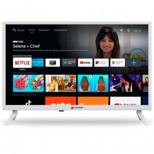 GRUNKEL - TELEVISIÓN LED 24&quot; SMART TV GOOGLE WIFI BLANCO (Ref.LED-2411GOOBLANCO)