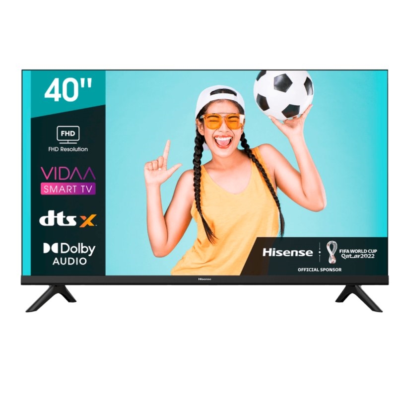 HISENSE - TV 40&quot; LED FHD USB HDMI TDT2 patas (Ref.40A4BG)