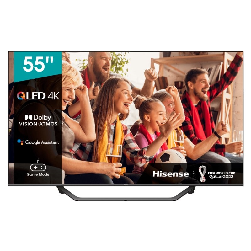 HISENSE - TV55&quot; QLED 4K STV USB HDMI Bth Wf (Ref.55A7GQ)