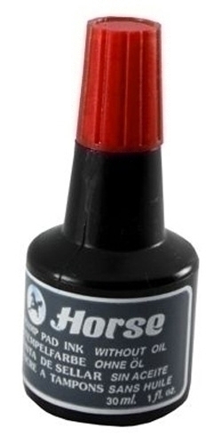 HORSE - TINTA para TAMPÓN ROJO (Ref.251103)