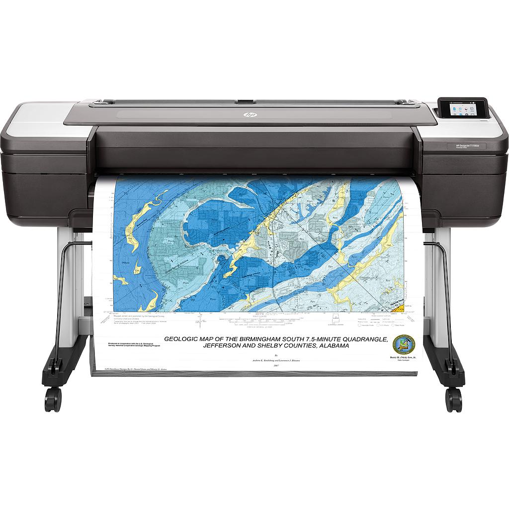 HP - Impresora DesignJet T1700dr PostScript doble rollo ps (Ref.1VD88A)