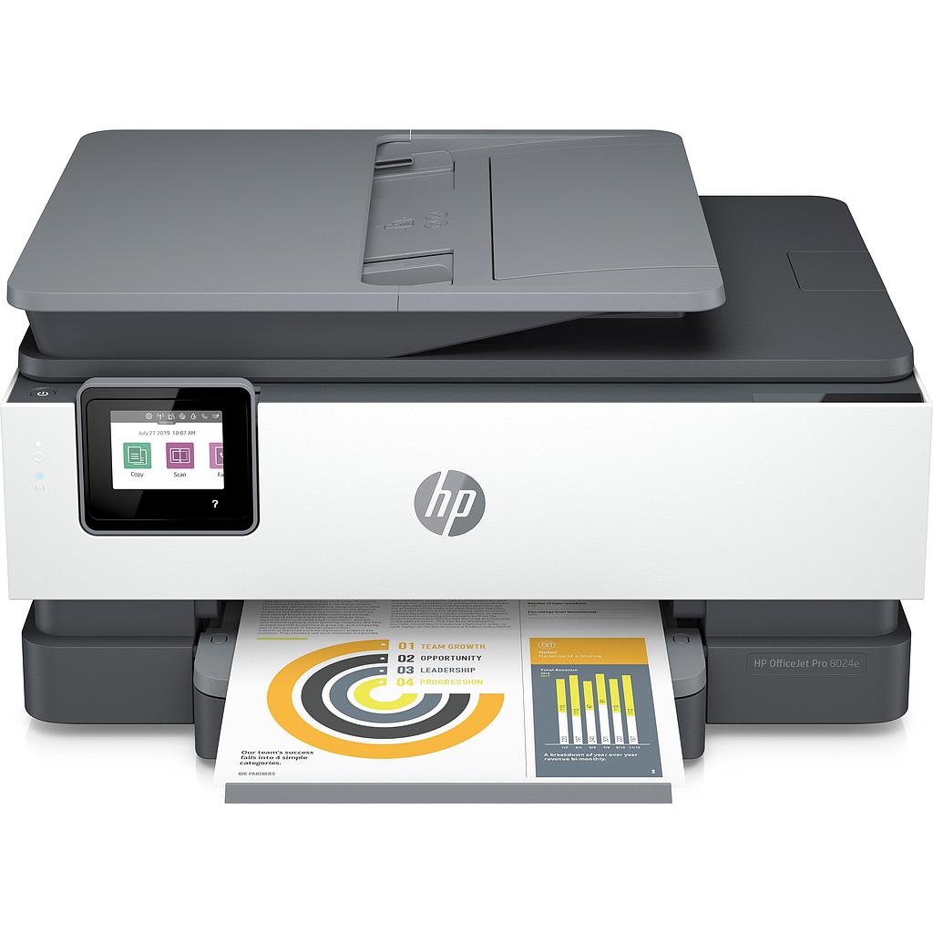 HP - multifuncion inkjet OfficeJet Pro 8024e (Canon L.P.I. 5,25€ Incluido) (Ref.229W8B)