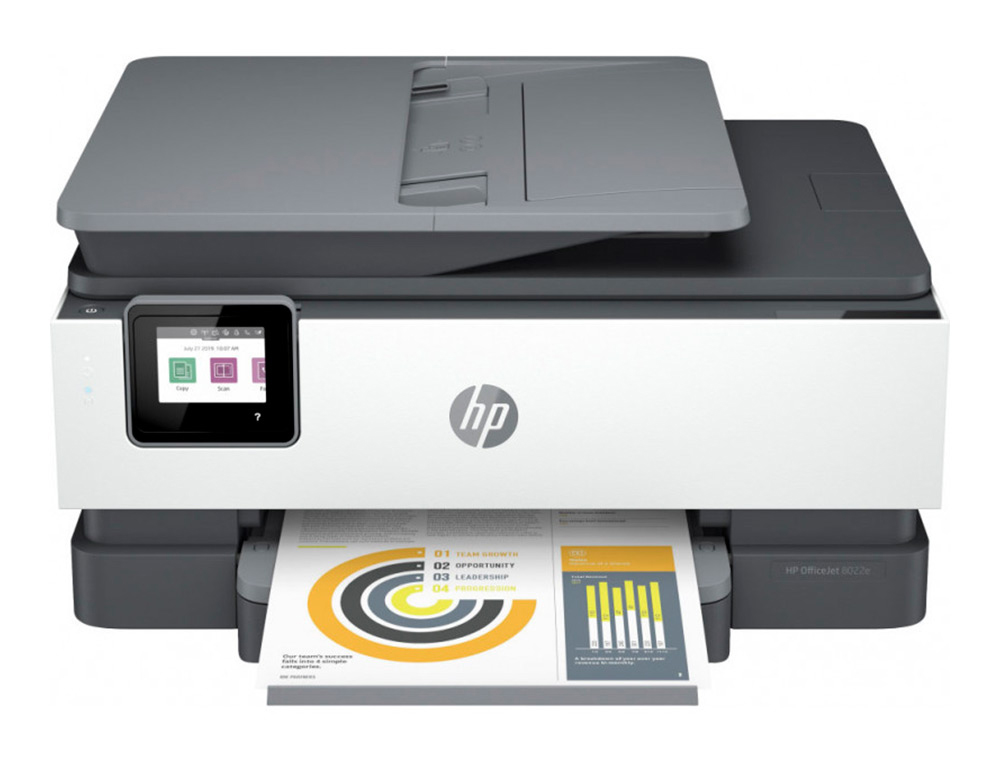 HP - OfficeJet Pro 8022e Inyección de tinta térmica A4 4800 x 1200 DPI 20 ppm Wifi (Canon L.P.I. 5,25€ Incluido) (Ref.229W7B)