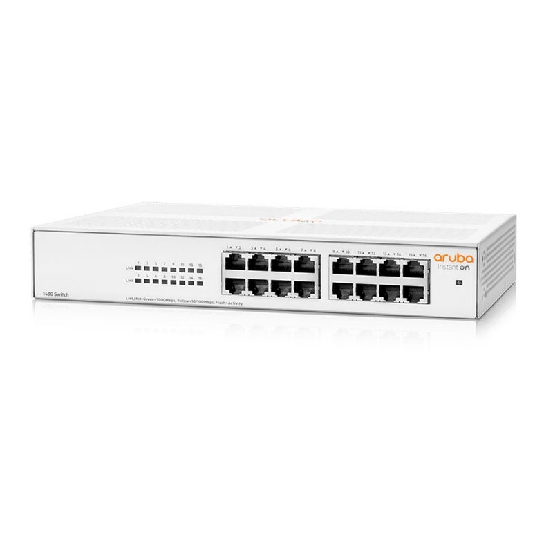 HPE ARUBA - Aruba Instant On 1430 16xGbE Switch L2 (Ref.R8R47A)