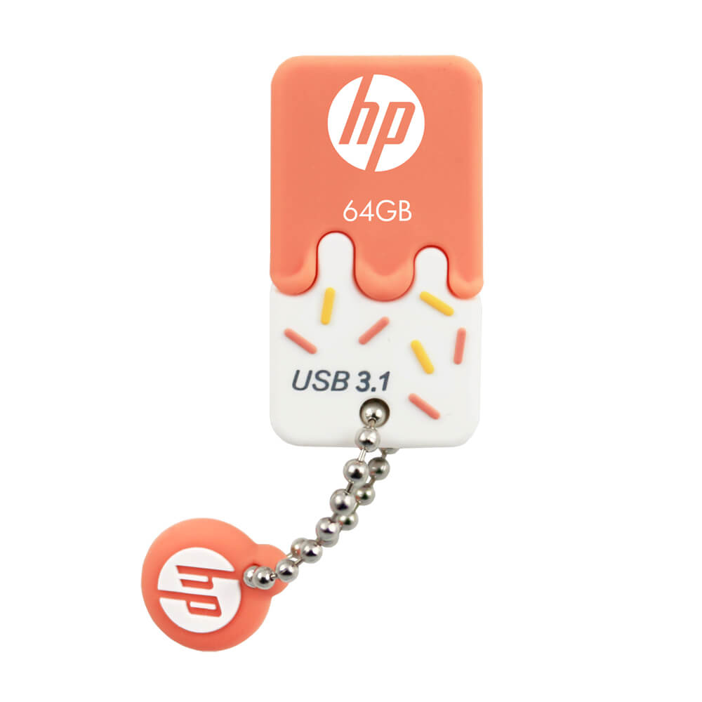 HPM - HP Pendrive USB 3.1 X778W 64GB NARANJA (Canon L.P.I. 0,24€ Incluido) (Ref.HPFD778W-64N)