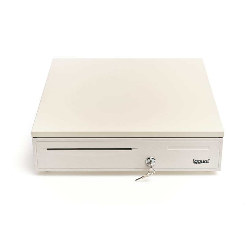 IGGUAL - Cajón Portamonedas IRON-50W 42cm 5+8 blanco (Ref.IGG317440)