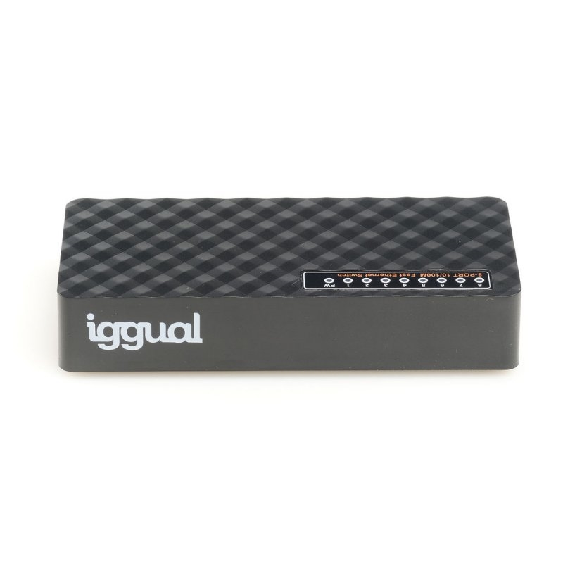 IGGUAL - FES800 Fast Ethernet Switch 8x10/100 Mbps (Ref.IGG316719)