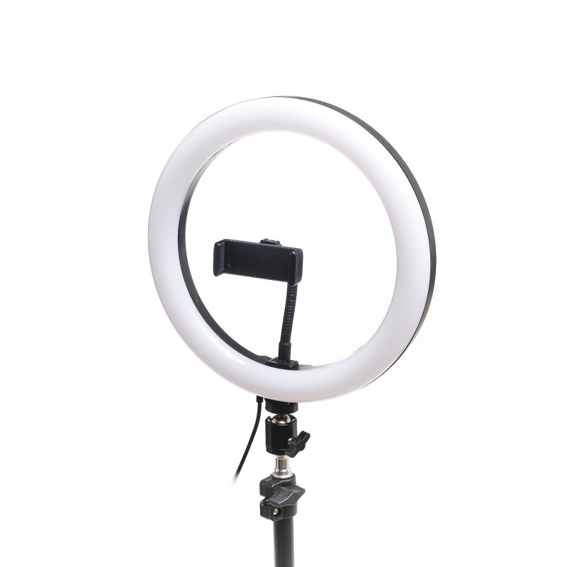 IGGUAL - Kit Anillo luz LED 10&quot; + Trípode 200 cm (Ref.IGG317242+IGG317235)