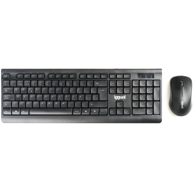 IGGUAL - Kit teclado ratón inalámbrico WMK-BUSINESS (Ref.IGG317600)
