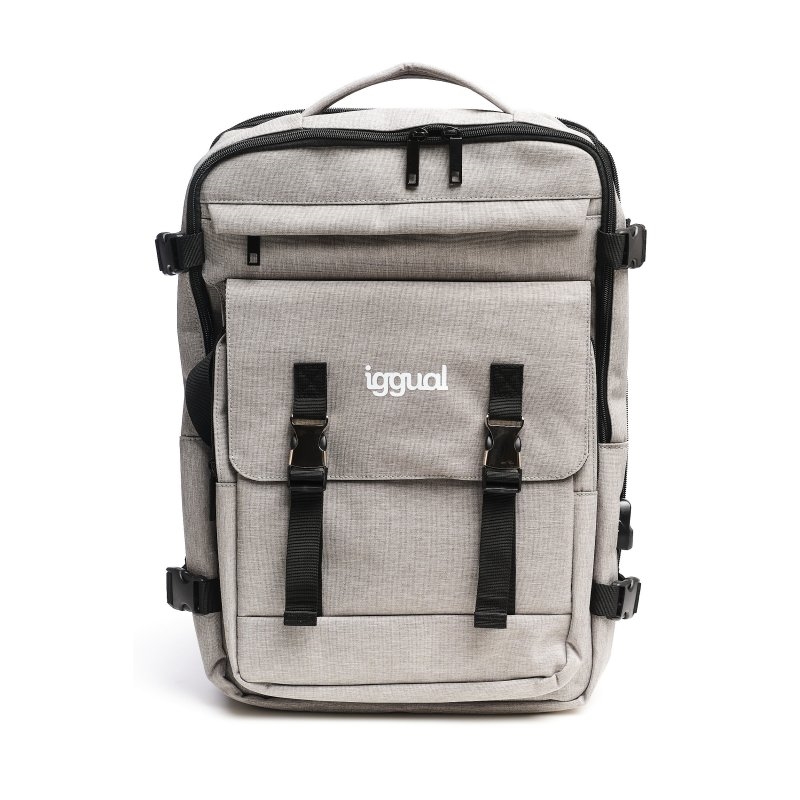 IGGUAL - Mochila portátil 17&quot; All-Round Urban Gris (Ref.IGG317730)