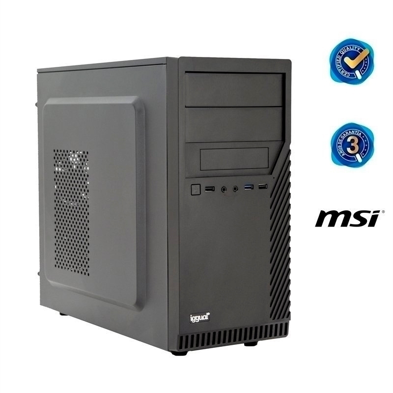IGGUAL - PC ST i5-10400 8GB 480GB sin SO (Canon L.P.I. 5,45€ Incluido) (Ref.PSIPCH513)