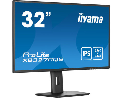 IIYAMA - ProLite pantalla para PC 80 cm (31.5&quot;) 2560 x 1440 Pixeles Wide Quad HD LED Negro (Ref.XB3270QS-B5)