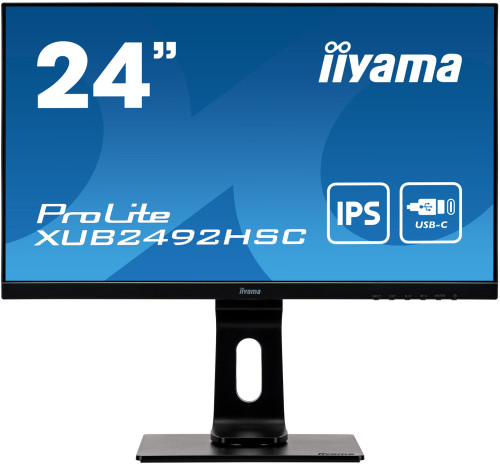 IIYAMA - ProLite pantalla para PC 60,5 cm (23.8&quot;) 1920 x 1080 Pixeles Full HD LCD Negro (Ref.XUB2492HSC-B1)