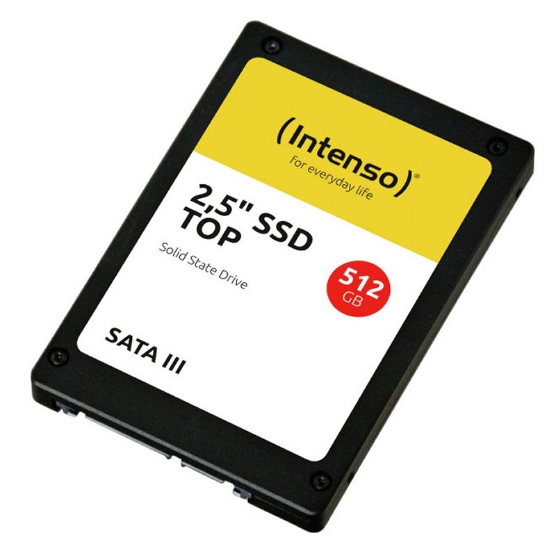INTENSO - Top SSD 512GB 2.5&quot; Sata3 (Canon L.P.I. 5,45€ Incluido) (Ref.3812450)
