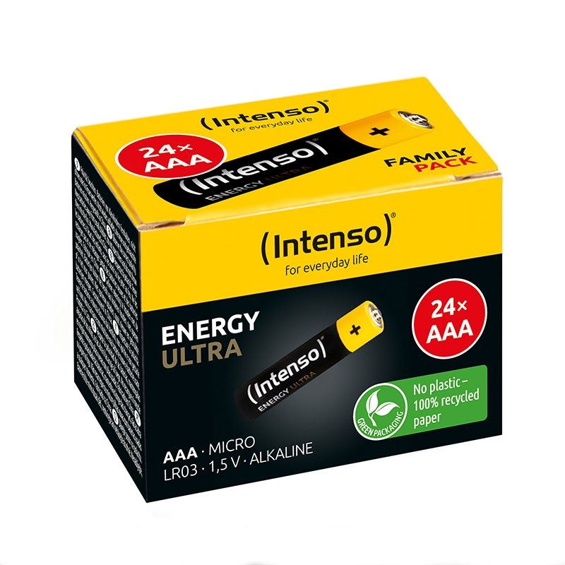 INTENSO - Pila Alcalina energy ultra AAALR03 Box-24 (Ref.7501814)