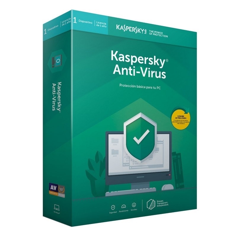 KASPERSKY - ANTIVIRUS 2020 1 PC (Ref.KL1171S5AFS-20)