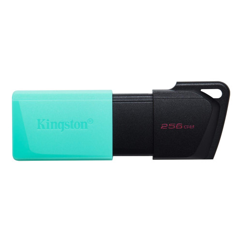 KINGSTON - 256GB USB3.2 GEN1 DATATRAVELER EXODIA M (BLACK + TEAL) (Canon L.P.I. 0,24€ Incluido) (Ref.DTXM/256GB)