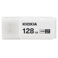 KIOXIA/TOSHIBA - MEMORIA USB 128GB TRANSMEMORY U301 3.0 BLANCO (Incluye Canon LPI de 0.24 €) (Canon L.P.I. 0,24€ Incluido) (Ref.THN-U301W1280E4)