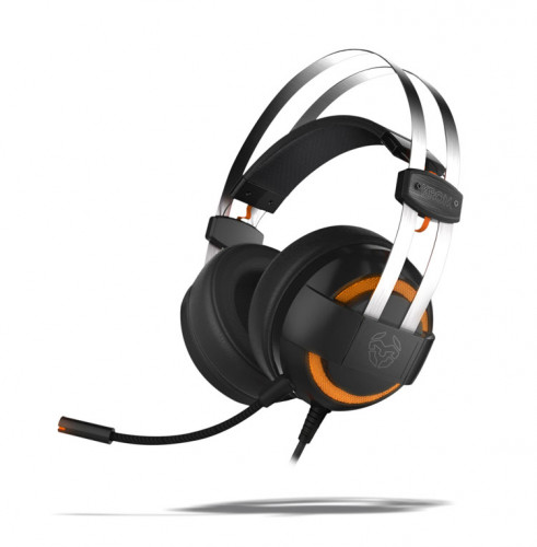 KROM - Kode Auriculares Diadema Negro (Ref.NXKROMKDE)