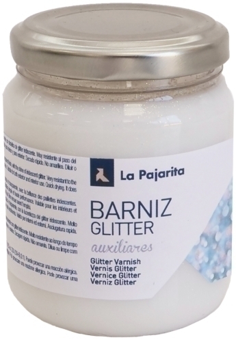 LA PAJARITA - BARNIZ PAJARITA GLITTER IRIDISCENTE 175ml (frasco) (Ref.151737)