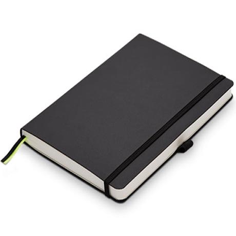 LAMY - LIBRETA B4 SOFTCOVER A6 C/PORTABOLÍGRAFOS 192PAG 90GR TAPA BLANDA NEGRO (Ref.1234276)