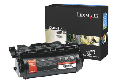 LEXMARK - X64x Cartucho de impresion Alto Rendimiento (21K) (Ref.X644H21E)