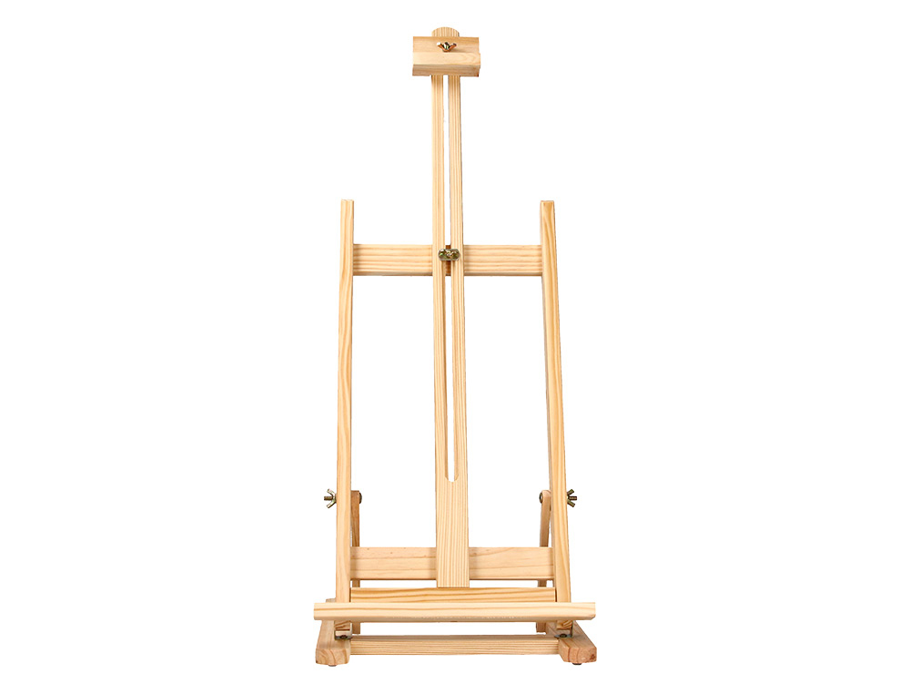 LIDERPAPEL - CABALLETE PINTOR SOBREMESA MADERA FSC 80X27,5X30 CM (Ref.LL01)