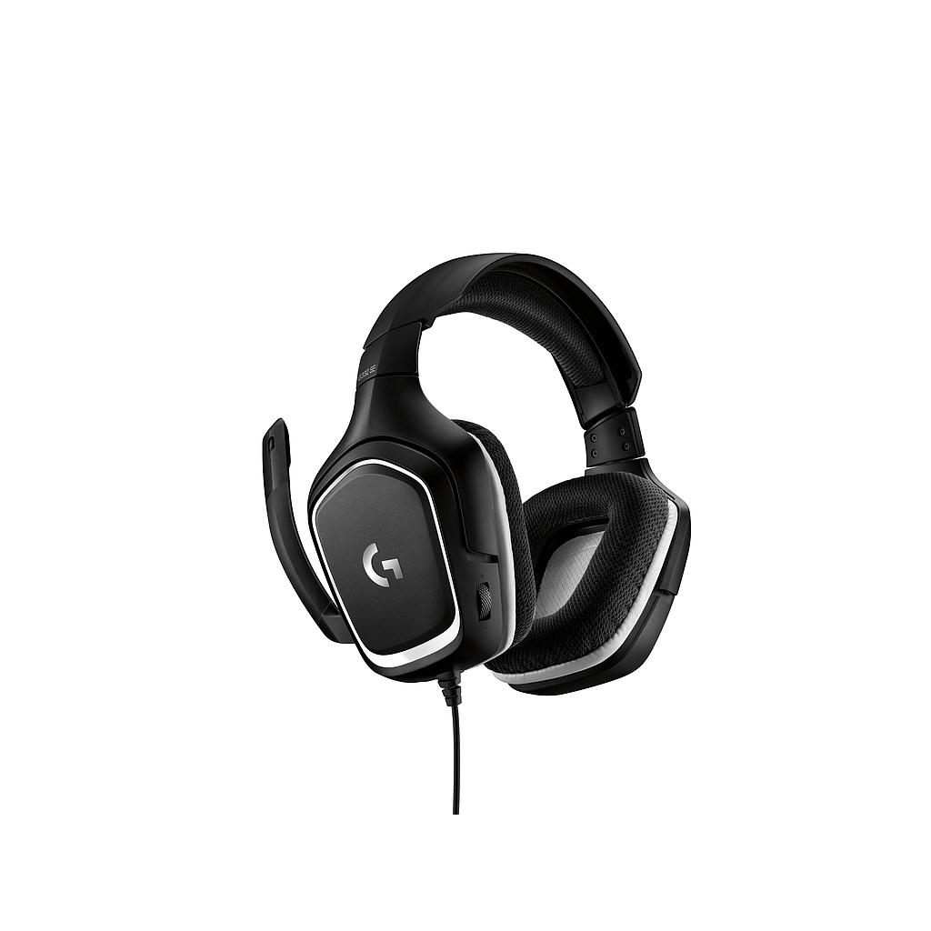 LOGITECH - AURICULARES CON MICROFONO G332 GAMING NEGRO BLANCO - (Ref.981-000831)