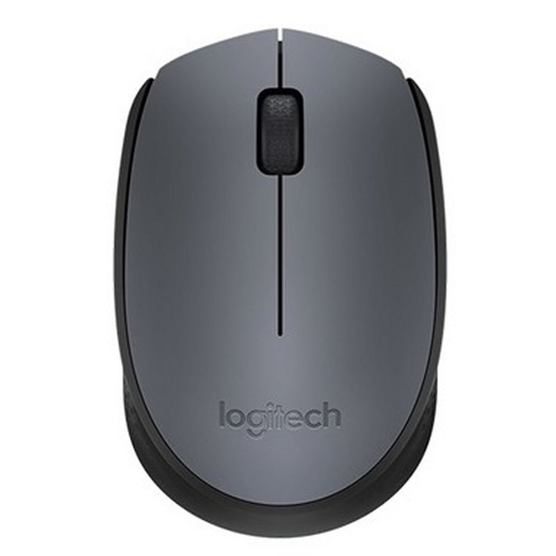LOGITECH - RATÓN M170 INALÁMBRICO 1000PPP AMBIDIESTRO 2 BOTONES RECEPTOR USB GRIS (Ref.910-004642)